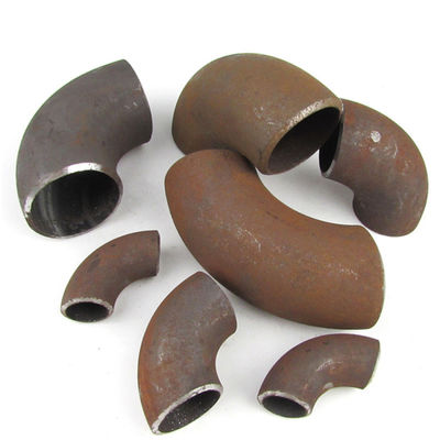 품질  Oil Gas Water Industria Stainless Steel Carbon Steel Butt Welded To Pipe Fitting 90 Degree Elbow 공장